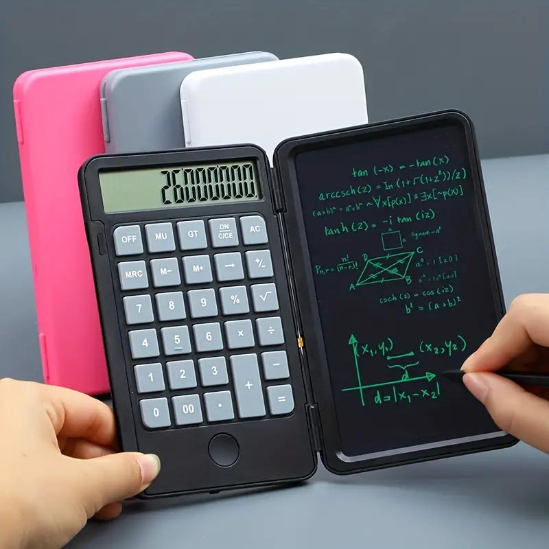 LCD Writing Pad Calculator Portable Writing Board