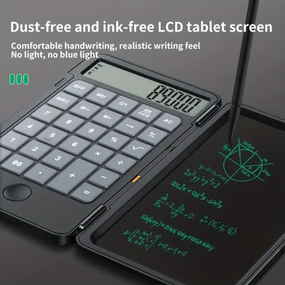 LCD Writing Pad Calculator Portable Writing Board