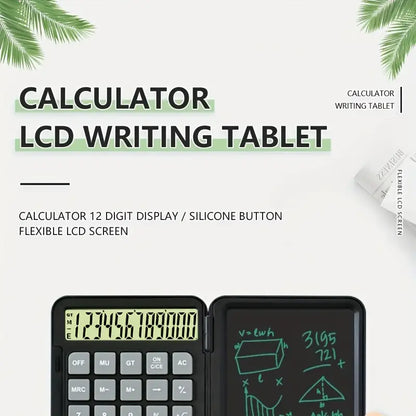 LCD Writing Pad Calculator Portable Writing Board